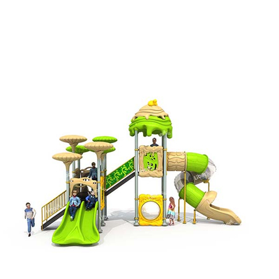 Outdoor Playground Combined Slide For Amusement Park