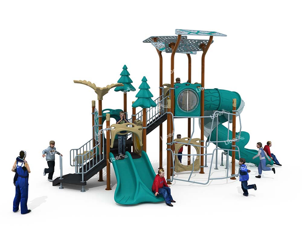 Children Outdoor Playground Equipment From Liben 