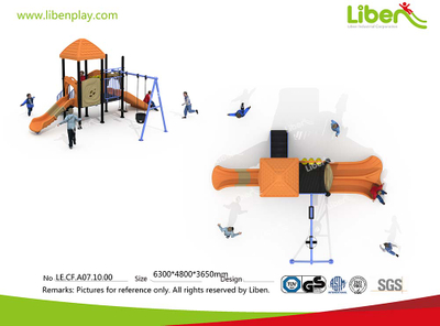Children Outdoor Playground Slide Equipment for Park