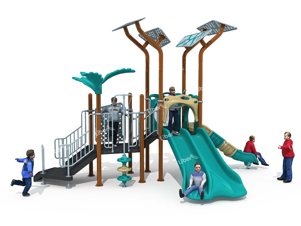 Manufacturer Direct-sale Customized Outdoor Children’s Combined Slide